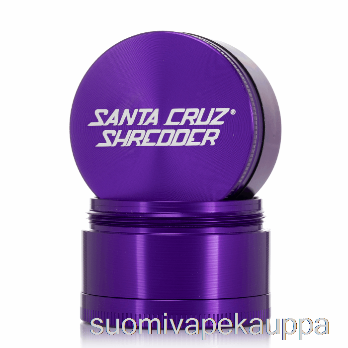 Vape Suomi Santa Cruz Silppuri 2,2 Tuuman Keskikokoinen 4-osainen Mylly Purppura (53mm)